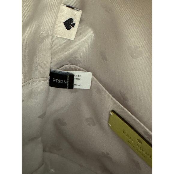 Kate Spade Natalia Mini Convertible Backpack Frosty Lime Leather EUC